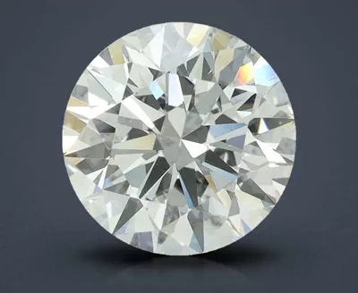 4.01ct F VVS2 Rare Carat Ideal Cut Round Lab Grown Diamond