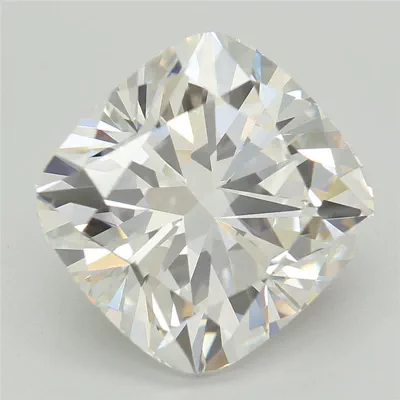 4.53ct F VVS2 Very Good Cut Cushion Lab Grown Diamond