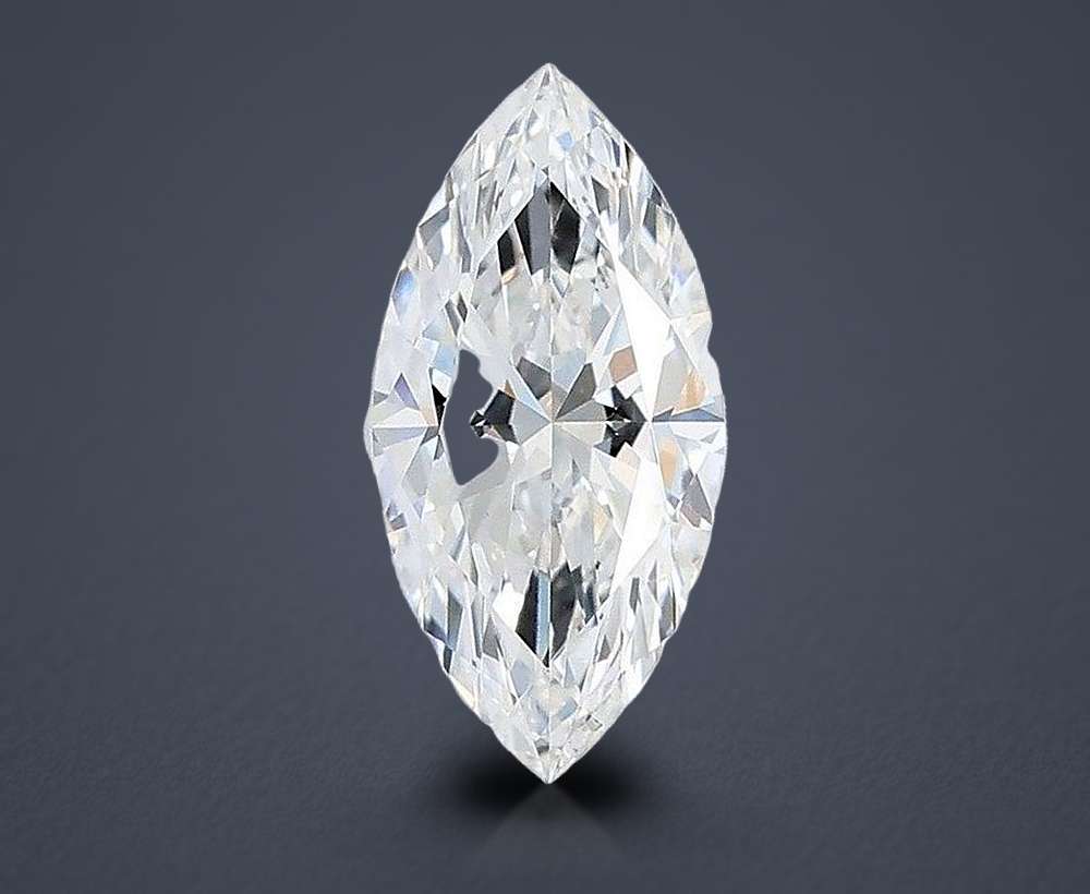 1.59ct E VVS2 Rare Carat Ideal Cut Marquise Lab Grown Diamond