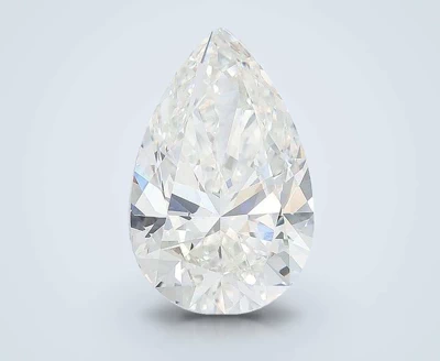 6.10ct F VVS2 Rare Carat Ideal Cut Pear Lab Grown Diamond