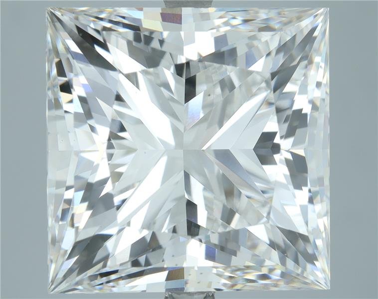 15.04ct F VS1 Rare Carat Ideal Cut Princess Lab Grown Diamond