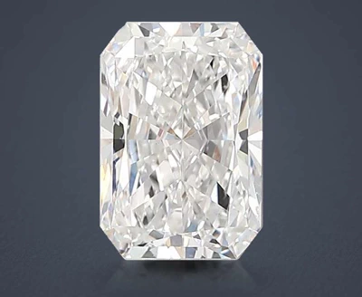 3.08ct D VS1 Rare Carat Ideal Cut Radiant Lab Grown Diamond