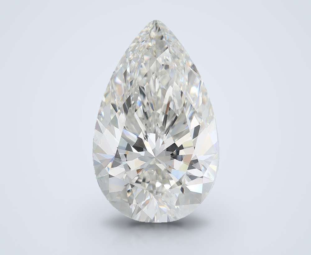 9.02ct G VVS2 Rare Carat Ideal Cut Pear Lab Grown Diamond