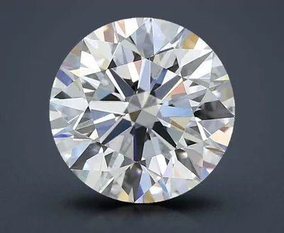 3.38ct F VS1 Rare Carat Ideal Cut Round Lab Grown Diamond