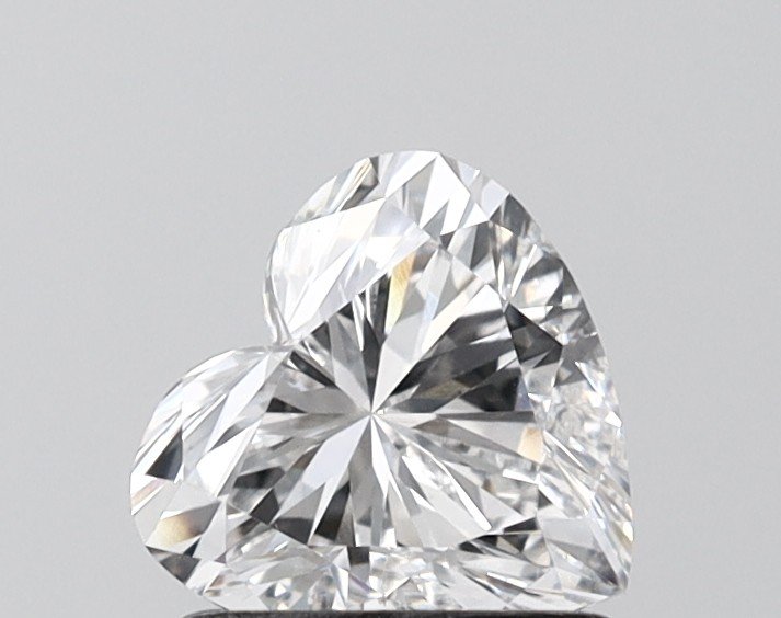 1.11ct D VVS2 Very Good Cut Heart Lab Grown Diamond
