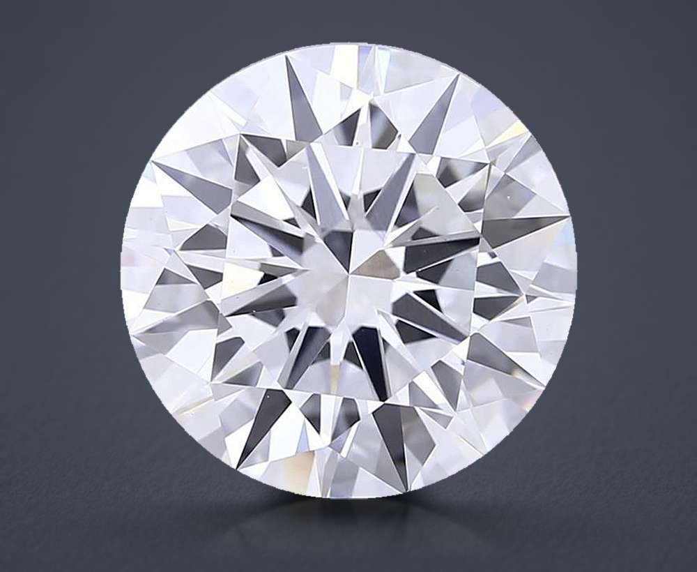 8.03ct D VVS2 Excellent Cut Round Lab Grown Diamond