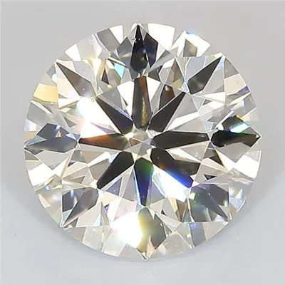 3.03ct J VS2 Rare Carat Ideal Cut Round Lab Grown Diamond