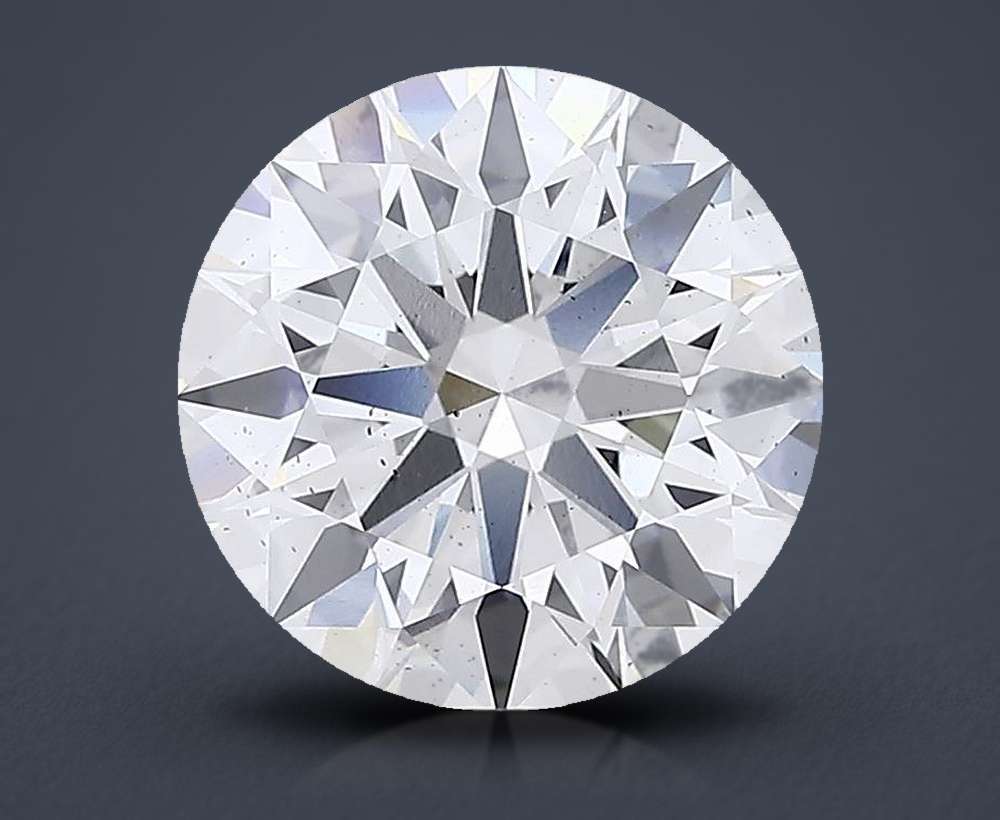 8.11ct F SI1 Rare Carat Ideal Cut Round Lab Grown Diamond