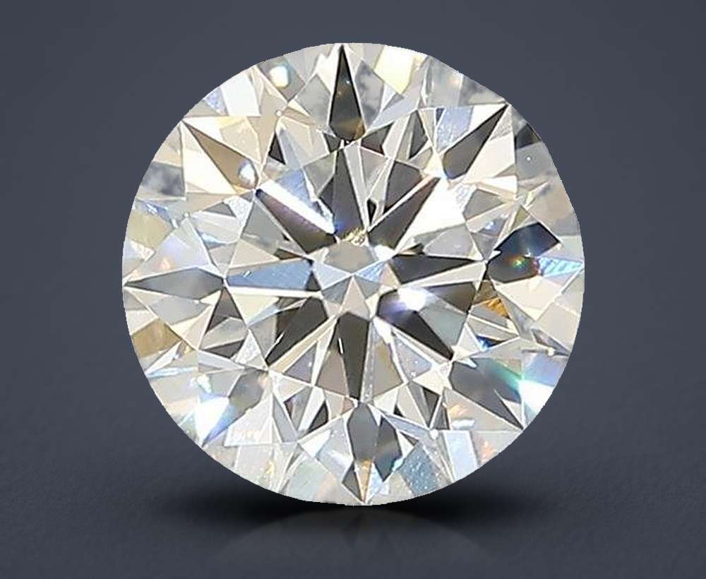 1.52ct I VVS2 Rare Carat Ideal Cut Round Lab Grown Diamond