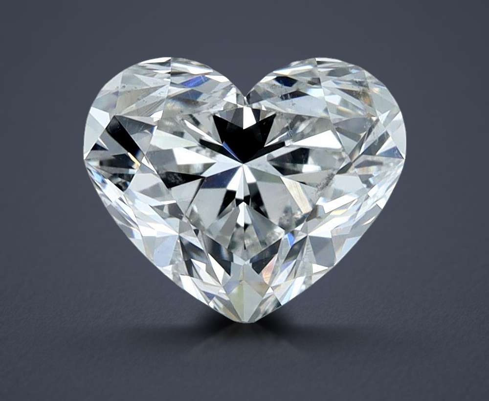 1.21ct G SI2 Rare Carat Ideal Cut Heart Diamond