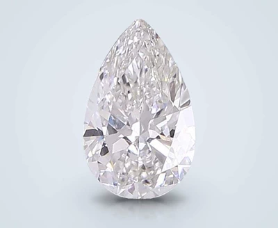 1.09ct F VS1 Rare Carat Ideal Cut Pear Lab Grown Diamond