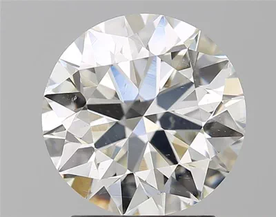 2.33ct J SI1 Rare Carat Ideal Cut Round Diamond