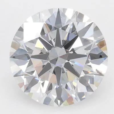 4.10ct D VVS1 Rare Carat Ideal Cut Round Lab Grown Diamond