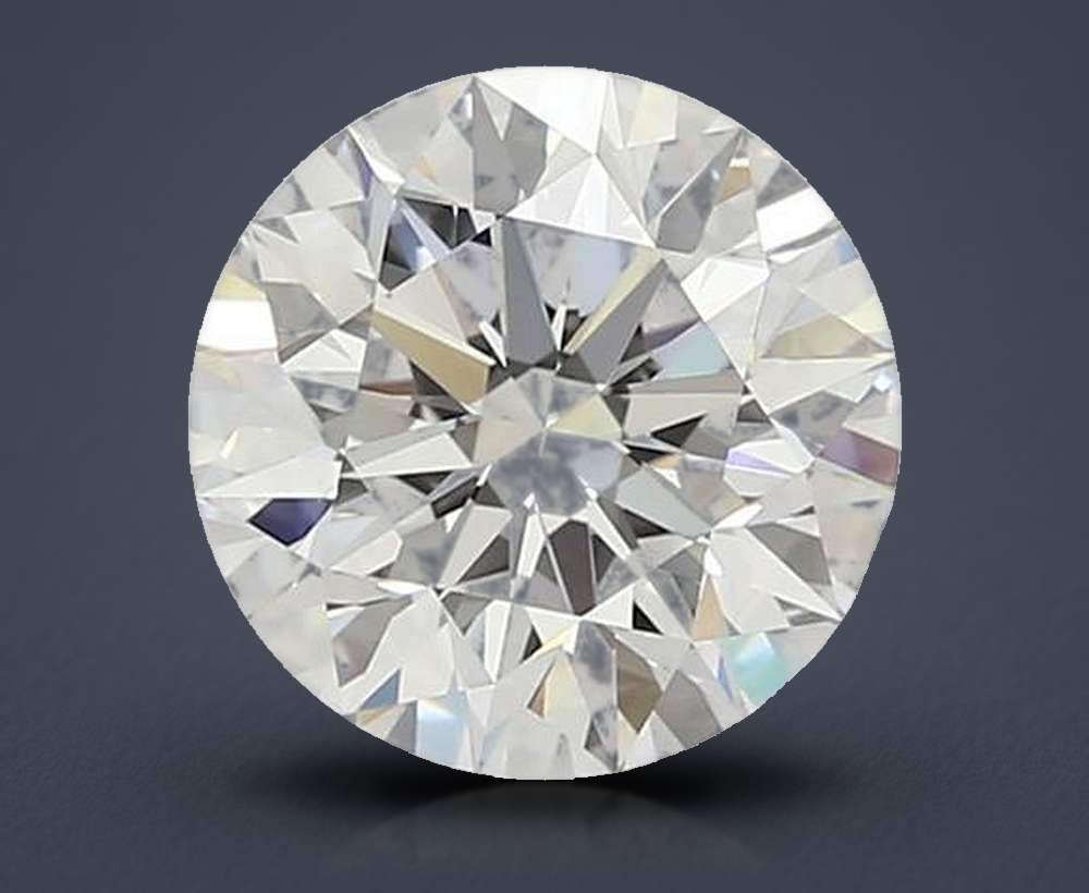 2.64ct D IF Excellent Cut Round Lab Grown Diamond