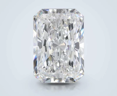 10.07ct F VVS2 Rare Carat Ideal Cut Radiant Lab Grown Diamond
