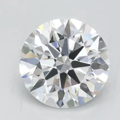1.04ct D FL Rare Carat Ideal Cut Round Lab Grown Diamond