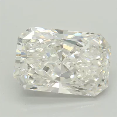 4.04ct E VVS2 Rare Carat Ideal Cut Radiant Lab Grown Diamond