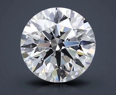 2.42ct E VS1 Rare Carat Ideal Cut Round Lab Grown Diamond