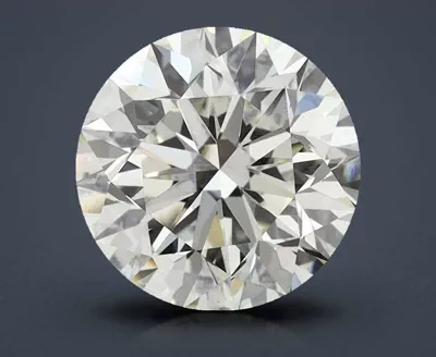 3.31ct I VVS2 Very Good Cut Round Lab Grown Diamond