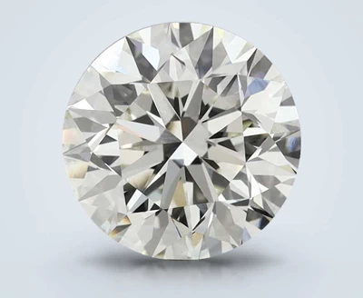 3.31ct I VVS2 Very Good Cut Round Lab Grown Diamond