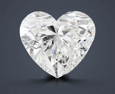 6.07ct E VVS2 Rare Carat Ideal Cut Heart Lab Grown Diamond