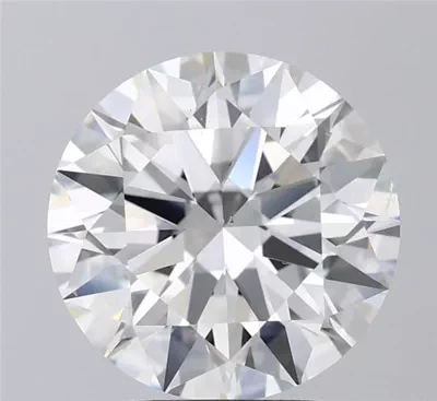 4.03ct J SI1 Rare Carat Ideal Cut Round Diamond