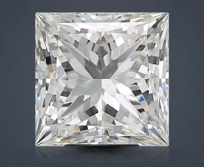 7.08ct J VS1 Rare Carat Ideal Cut Princess Diamond