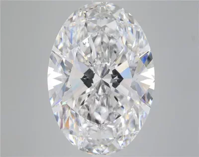 11.05ct F VS2 Rare Carat Ideal Cut Oval Lab Grown Diamond