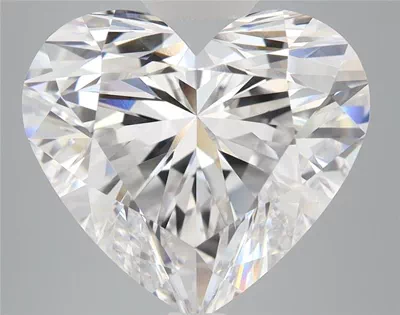 6.08ct E VVS2 Rare Carat Ideal Cut Heart Lab Grown Diamond