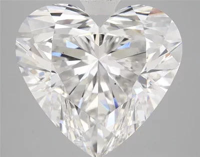 4.52ct F VS1 Rare Carat Ideal Cut Heart Lab Grown Diamond