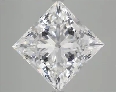 10.57ct E VS2 Rare Carat Ideal Cut Princess Lab Grown Diamond