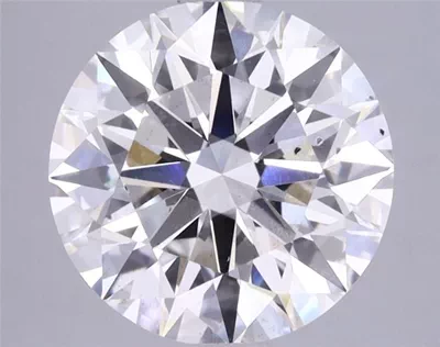 3.59ct F SI1 Rare Carat Ideal Cut Round Lab Grown Diamond