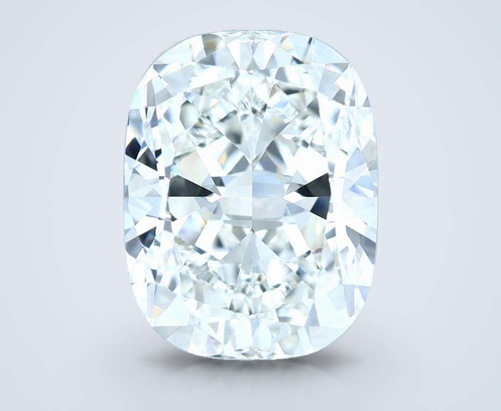 4.16ct I VVS2 Rare Carat Ideal Cut Cushion Diamond