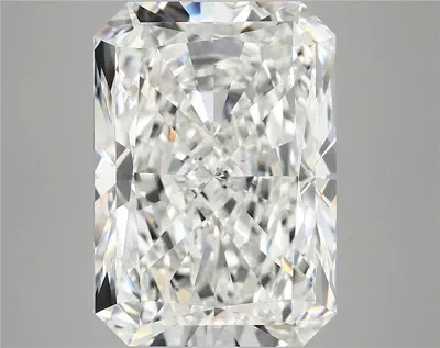10.07ct F VVS2 Rare Carat Ideal Cut Radiant Lab Grown Diamond