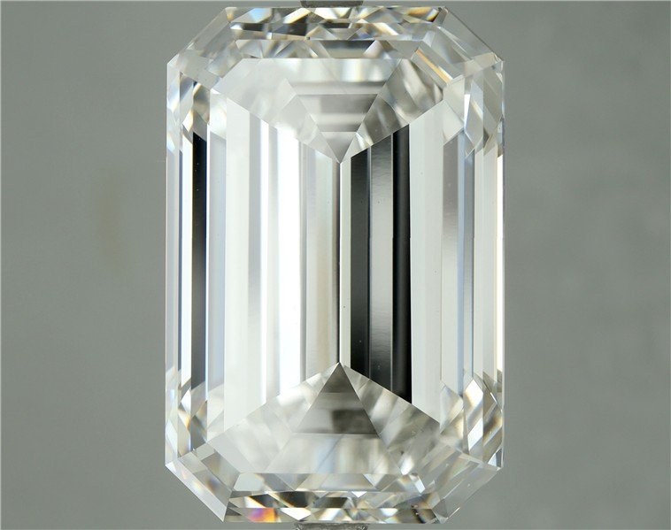 14.02ct F VS1 Rare Carat Ideal Cut Emerald Lab Grown Diamond
