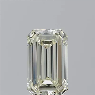 2.51ct K VS1 Rare Carat Ideal Cut Emerald Diamond