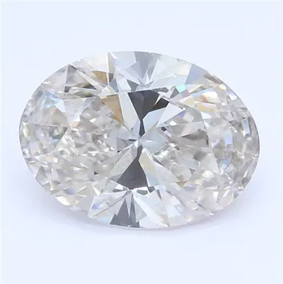 1.39ct H SI1 Rare Carat Ideal Cut Oval Lab Grown Diamond