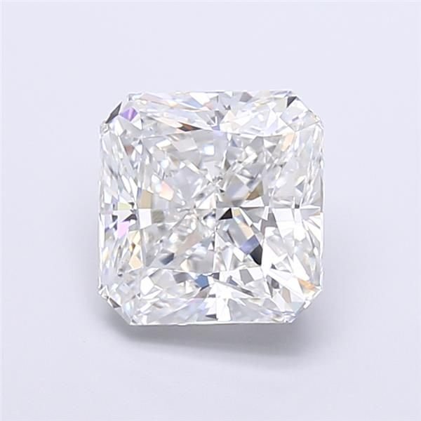 5.06ct E VS1 Rare Carat Ideal Cut Radiant Lab Grown Diamond