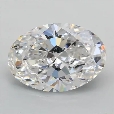 2.03ct E VVS2 Rare Carat Ideal Cut Oval Lab Grown Diamond