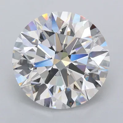2.80ct D FL Rare Carat Ideal Cut Round Lab Grown Diamond