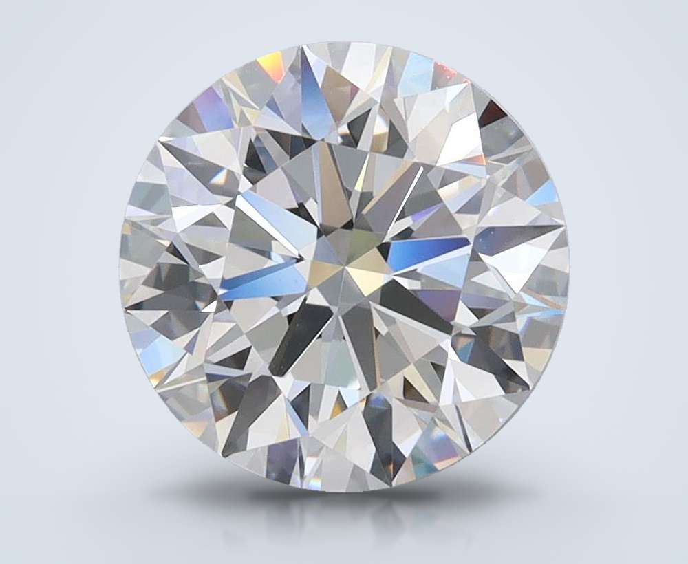 2.80ct D FL Rare Carat Ideal Cut Round Lab Grown Diamond