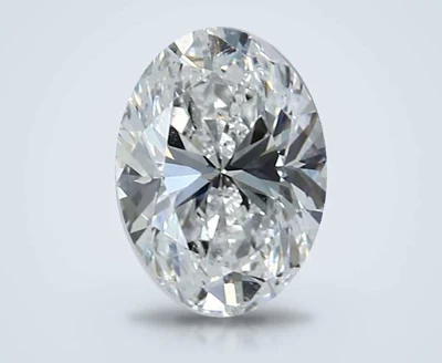 1.50ct D SI2 Very Good Cut Oval Diamond