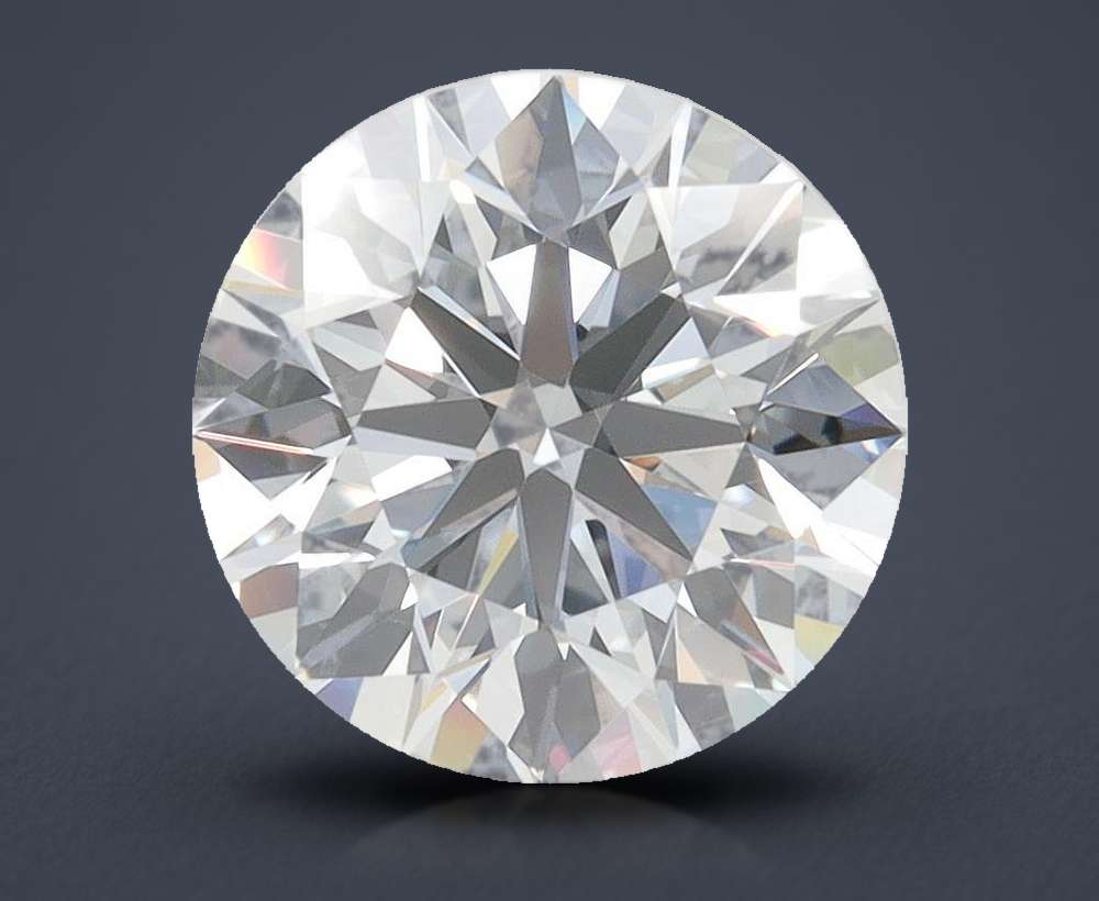 2.30ct D FL Rare Carat Ideal Cut Round Lab Grown Diamond