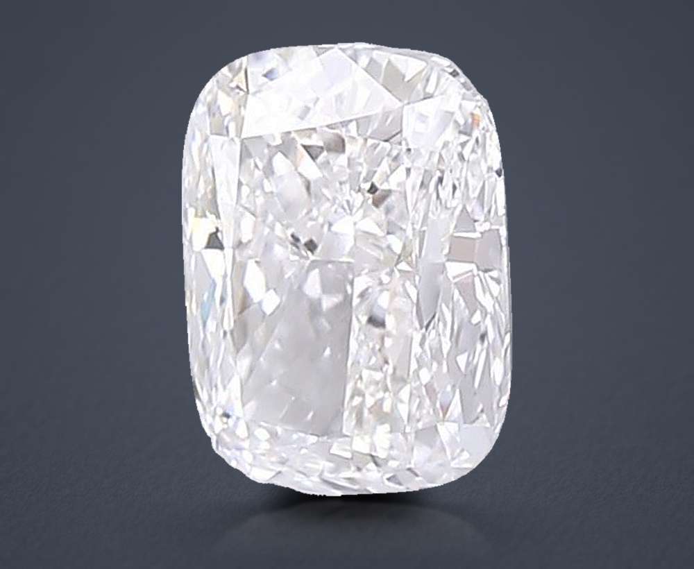 2.01ct D VS1 Rare Carat Ideal Cut Cushion Lab Grown Diamond