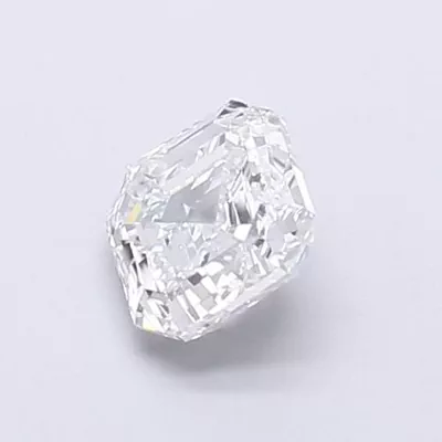 0.71ct D VVS2 Very Good Cut Asscher Lab Grown Diamond