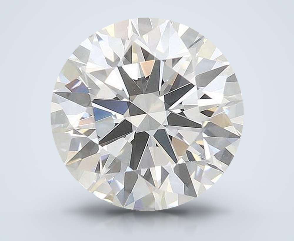 2.08ct E IF Rare Carat Ideal Cut Round Lab Grown Diamond