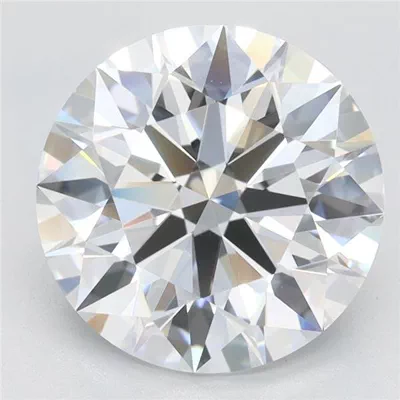 2.96ct D VVS1 Rare Carat Ideal Cut Round Lab Grown Diamond