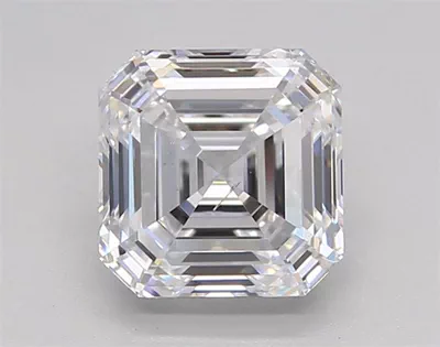 1.53ct D SI1 Rare Carat Ideal Cut Asscher Lab Grown Diamond