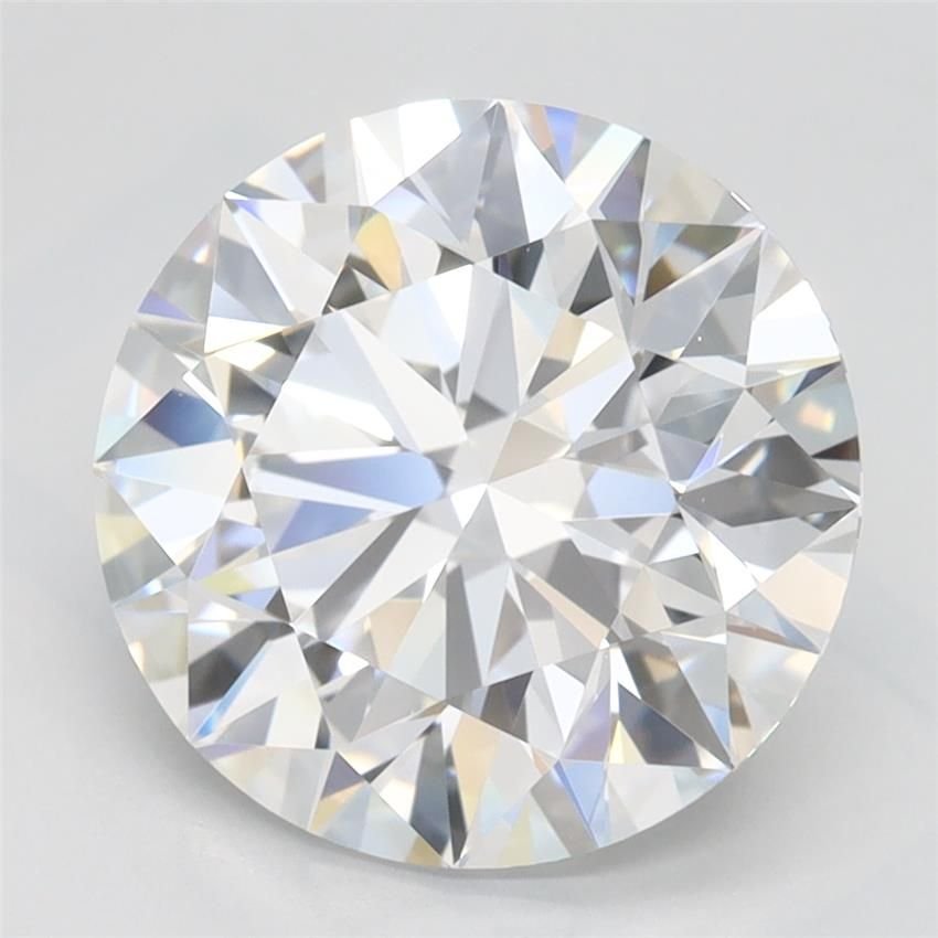 3.29ct D VVS1 Rare Carat Ideal Cut Round Lab Grown Diamond