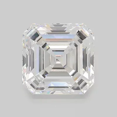 6.57ct E VS1 Excellent Cut Asscher Lab Grown Diamond